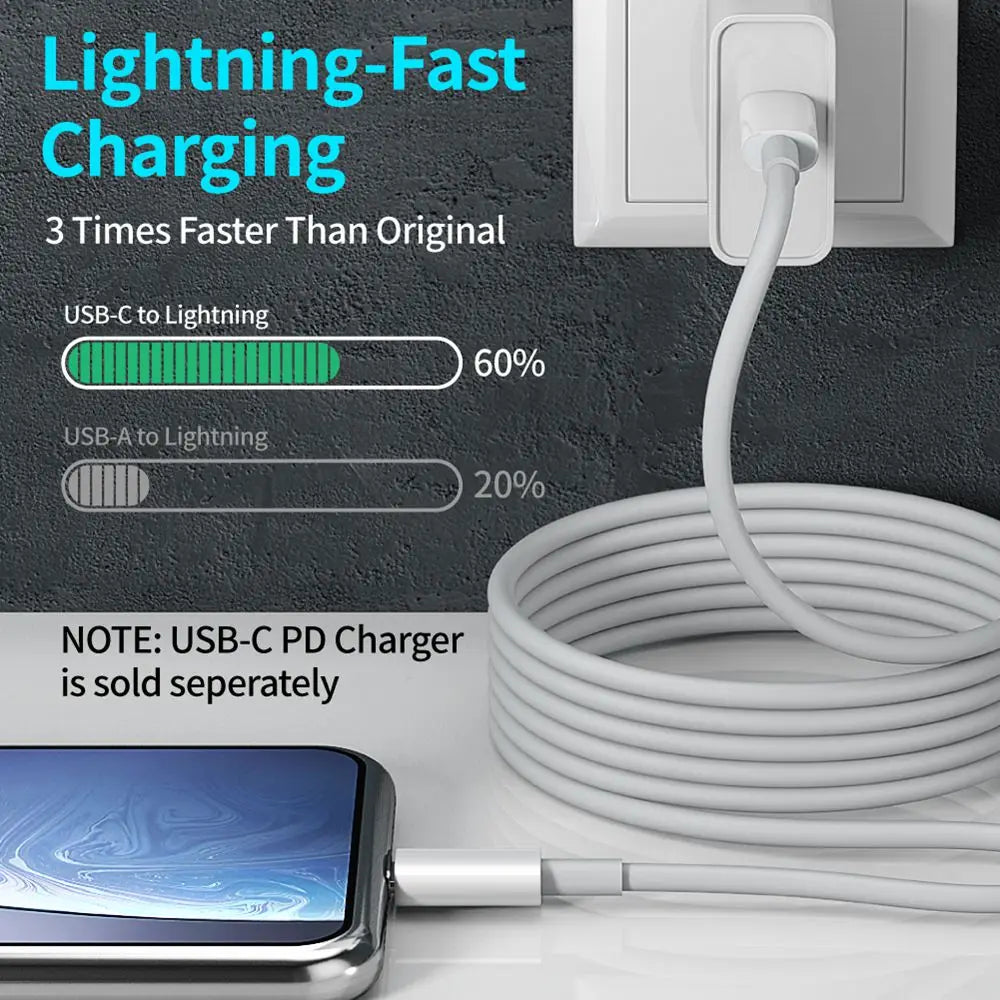 2 pc Lightning Cable Fast