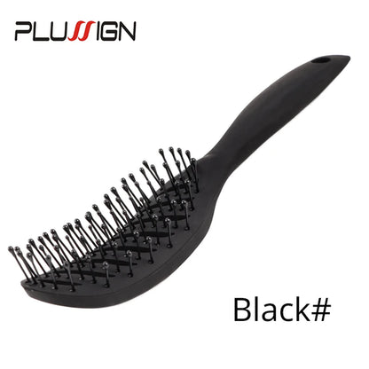 Styling Curly Hair Brush Salon Massager Comb Brush Detangling Drying