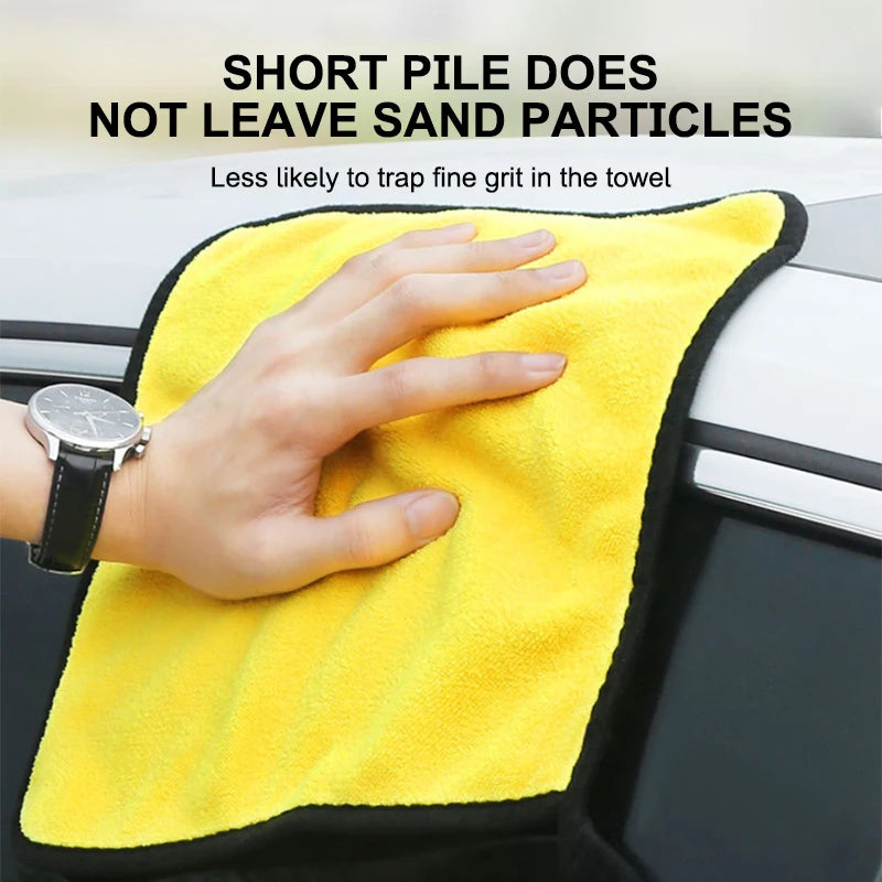 SEAMETAL High-end Microfiber Towel Car Wash Towel Detailing Cleaning