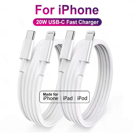 2 pc Lightning Cable Fast