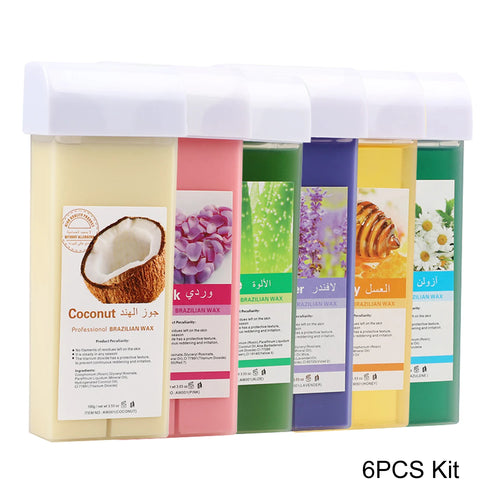 Roller Depilatory Wax Kit