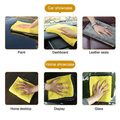 SEAMETAL High-end Microfiber Towel Car Wash Towel Detailing Cleaning