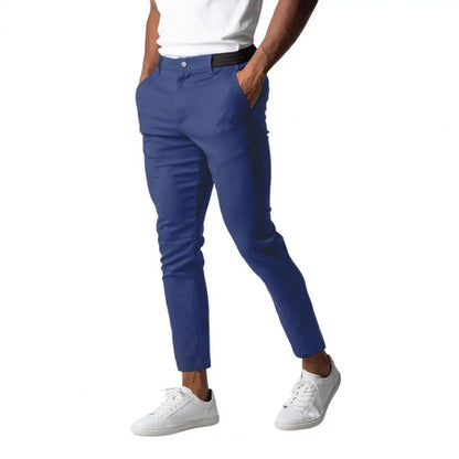 Men Stretched Man Pants Slim fit