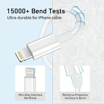 2 pc Lightning Cable Fast