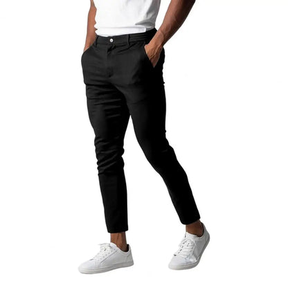 Men Stretched Man Pants Slim fit